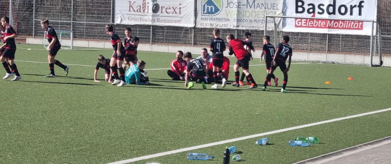 Spannendes Heimspiel der U12