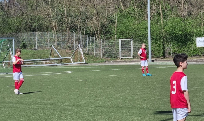 U12 gegen Arminia Klosterhardt im Einsatz