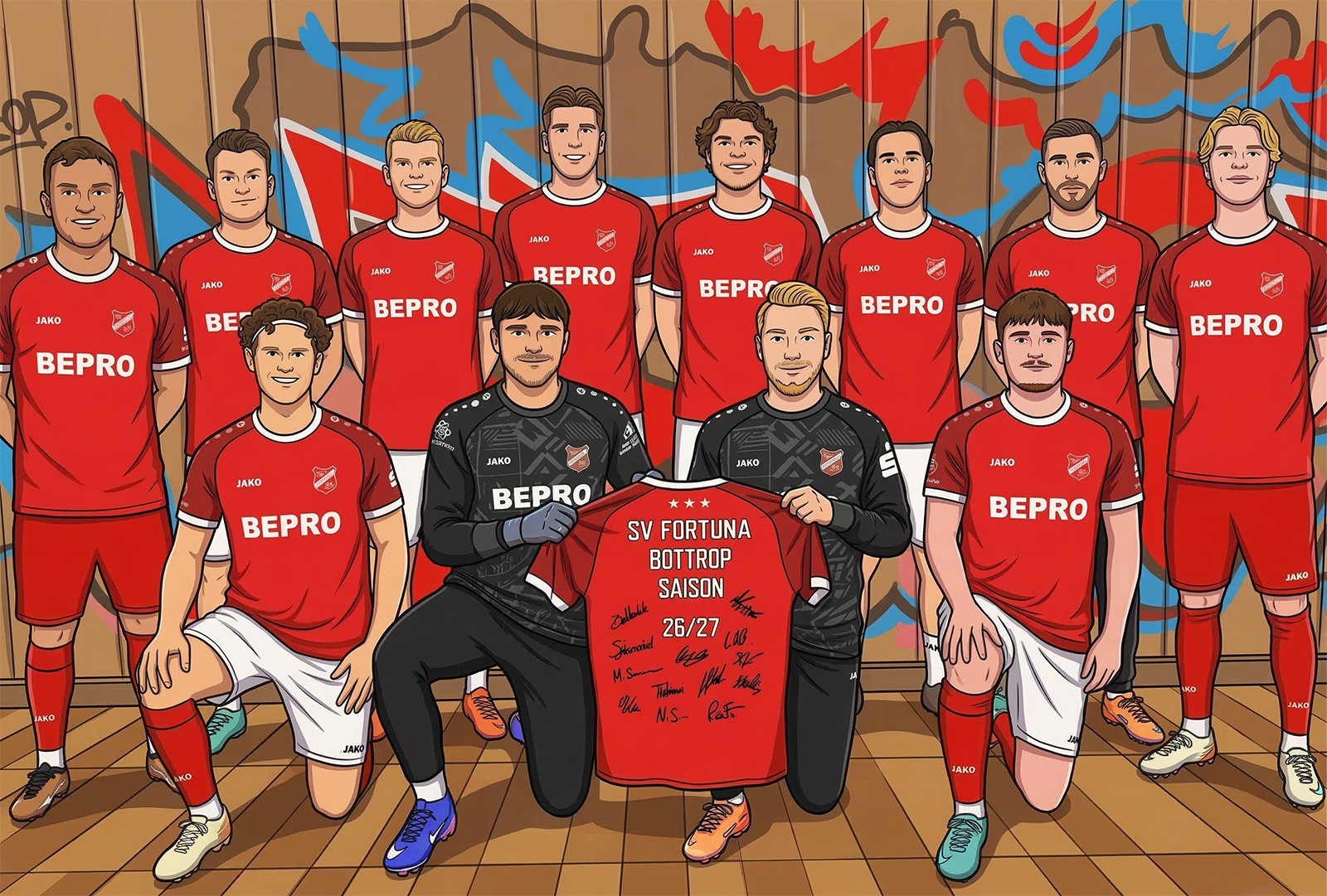 Zusagen für die Saison 2026/27!