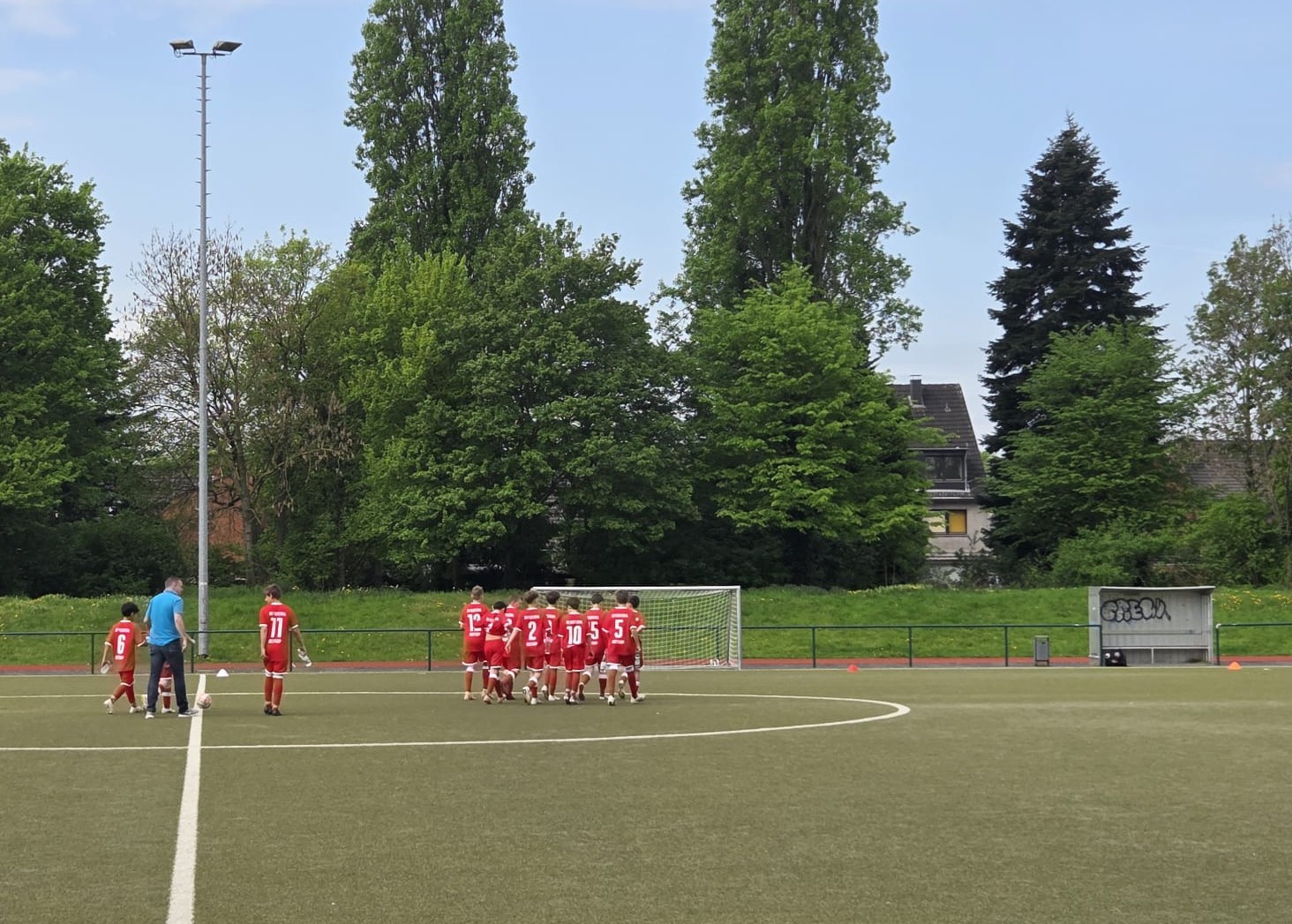 Deutliches 9:1 der D1 in Buschhausen!